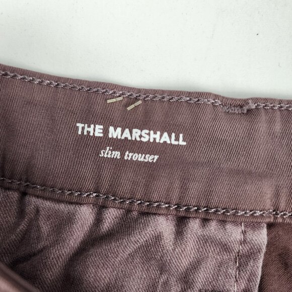 AG Adriano Goldschmied Jeans Mens 32R Plum The Marshall Trouser Slim Leg (32x29) - Picture 6 of 10